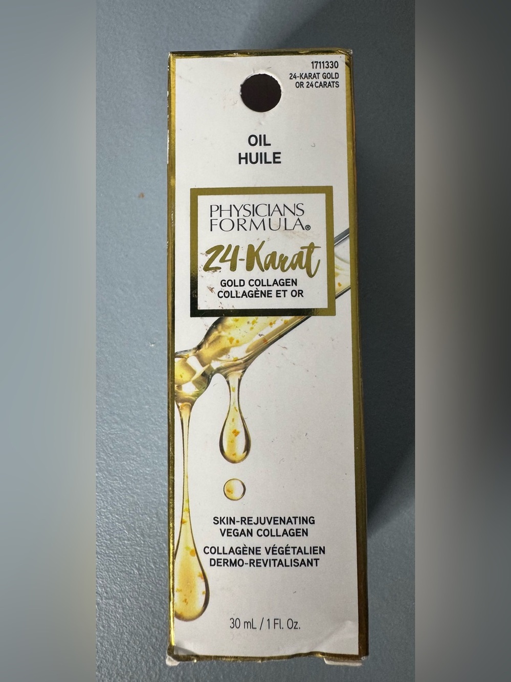 Physicians Formula 24-Karat Gold Collagen Facial Oil - White & Gold